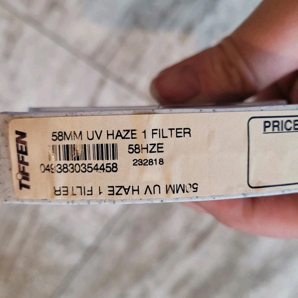 Tiffen 58 MM HAZE 1 UV FILTER + CASE - Image 4 of 4