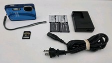 Olympus Tough Stylus TG-630 Blue 12 MP 5x Optical Zoom Digital Waterproof