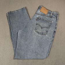 Levis Vtg 90 s Orange Tab Blue Jeans Denim Work Pants W36 L30