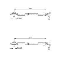2X Bosch BremsschlÄUche Hinten Passend FÜR Audi Allroad Links+Rechts