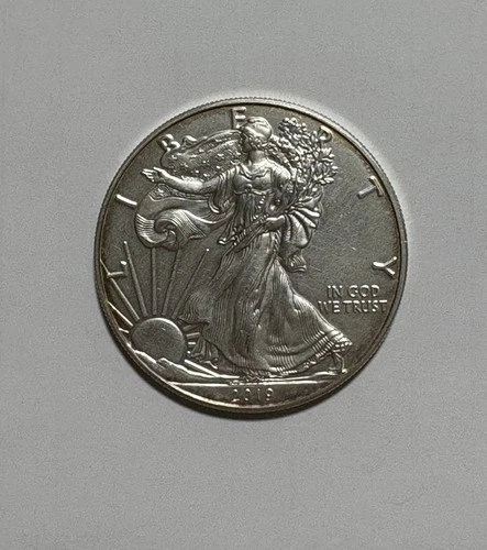 2019 WALKING LIBERTY AMERICAN EAGLE .999 FINE SILVER DOLLAR COIN 1oz. $1 USA