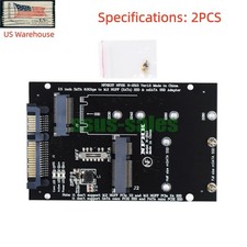 X2 N-2513 mSATA  M.2 NGFF SATA to 2.5" SATA 3 Adapter/Conversion Card M.2 2260