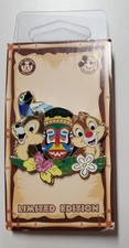 Disney DLR - Annual Passholder Enchanted Tiki Room - Chip N Dale LE Pin #142128