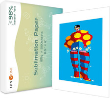 Sublimation Paper 8.5 X 11 Inch - 200 Sheets Transfer Paper for Inkjet Printer,