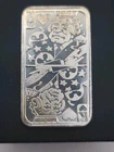 1974 Constitutional Crisis Bullionaire Mint 1 Oz .999 Silver Art Bar #0065