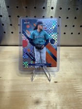 2025 Topps Finest Luis Castillo #58 Checkerboard Refractor - Mariners