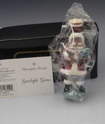 CHRISTOPHER RADKO SANTA JOY STARLIGHT GEM 01-1450 LIGHT COVER NEW IN BOX