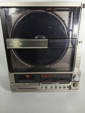 Mitsubishi X‑7 Music Centre Vintage Vertical Stereo For Parts/Repair – Cut Plug