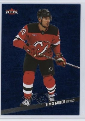 2025 Upper Deck Fleer Ultra Medallions Sapphire Blue 17/25 Timo Meier #M-45 1ot4