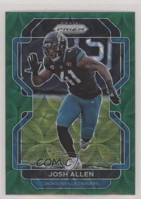 2021 Panini Prizm Green Scope Prizm 37/75 Josh Hines-Allen Josh Allen #15 0us8