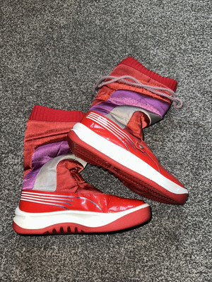 Puma Damenstiefel, Größe 4, EU 37, rot, Snowboard / Schnee, Retro, selten