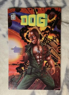 Dog #3  Rebel Studios Comic Books Joe Vigil Rare Independent 
