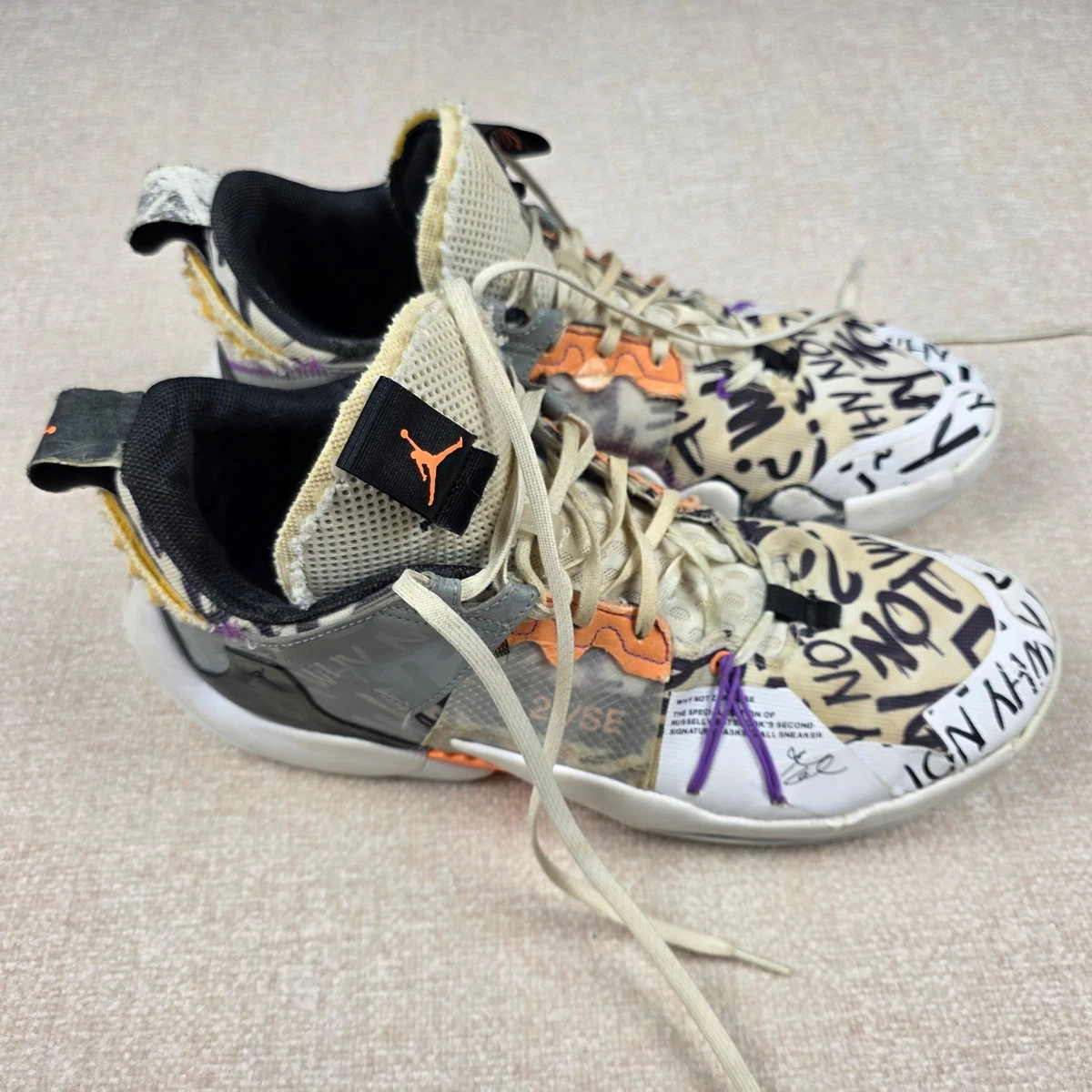 Preços baixos em Jordan Why Not Zer0.2 SE Orange Pulse | eBay