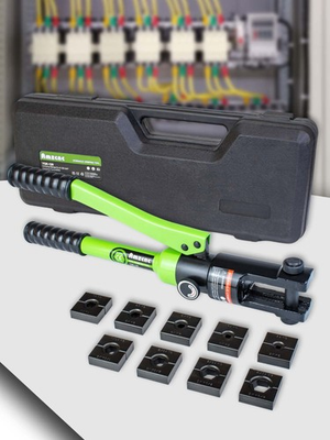 #ad Professional Hydraulic Crimping Tool With 12 Ton Output Pressure And 9 Standard $100.92