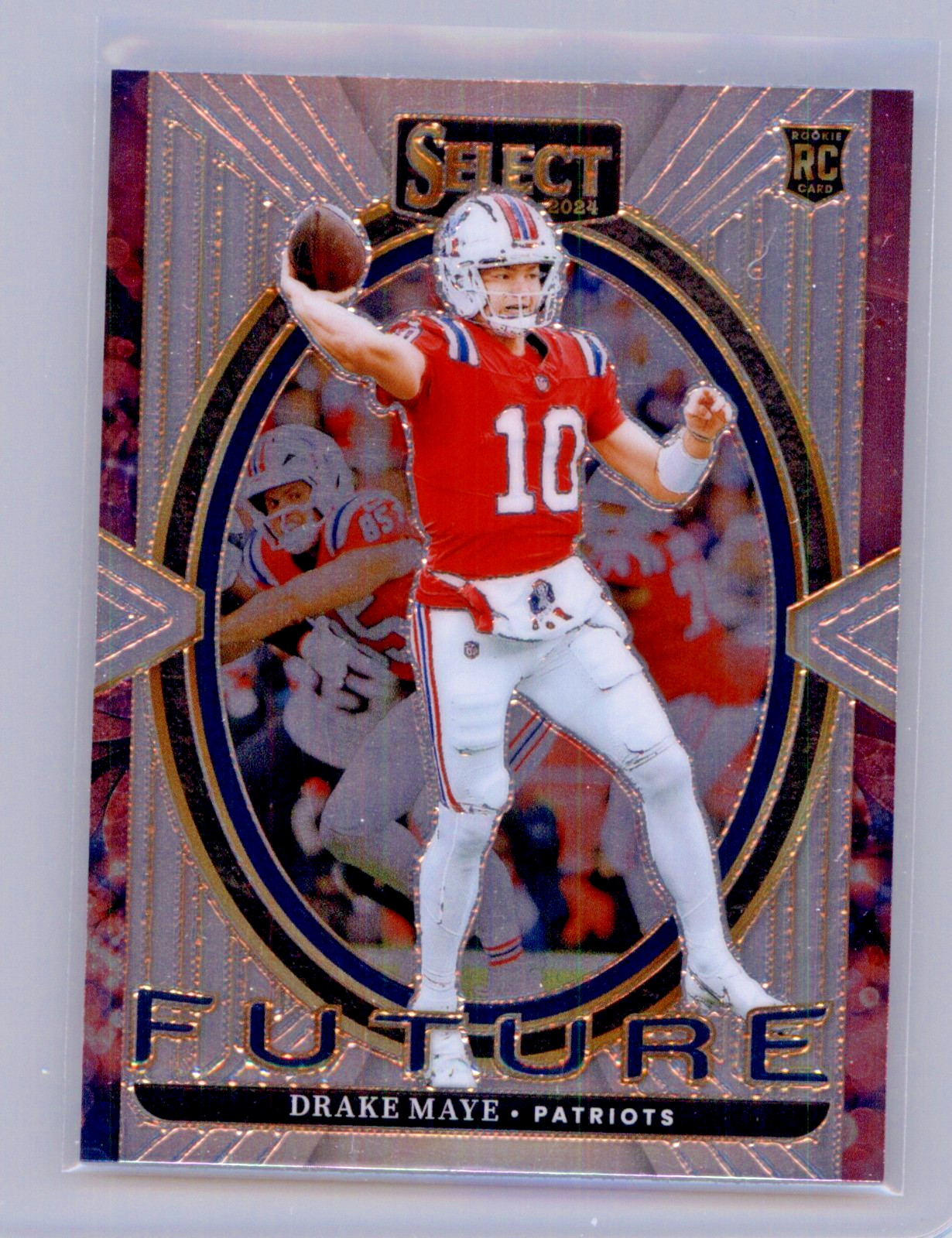 2024 Panini Select - Select Future Drake Maye #5 (RC)