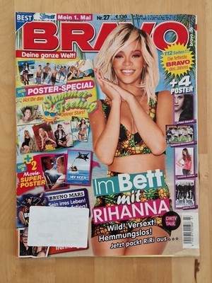 Bravo 2012 Nr. 27 27.06. Poster Linkin Park Stewart Justice Beyoncé Shakira 