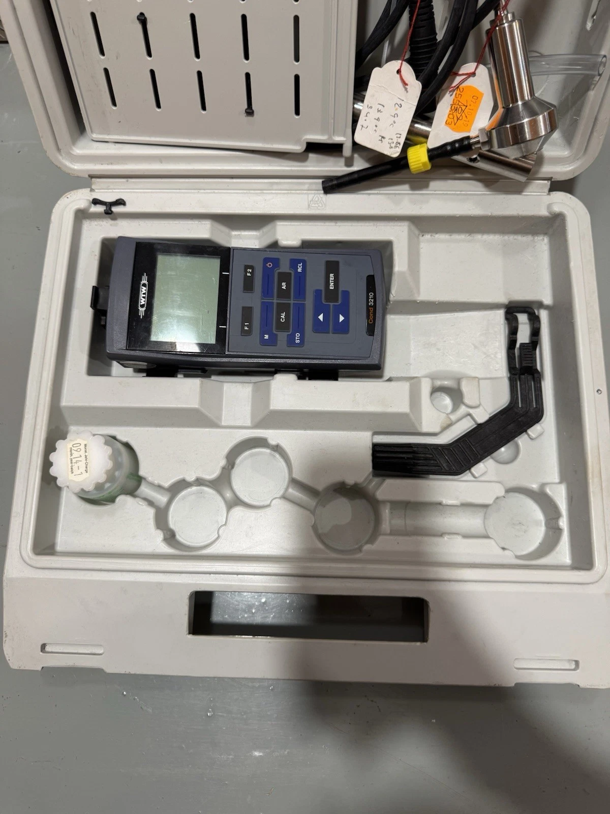WTW COND 3210 Profiline Portable Conductivity Meter Untested Calibrated 2018 3