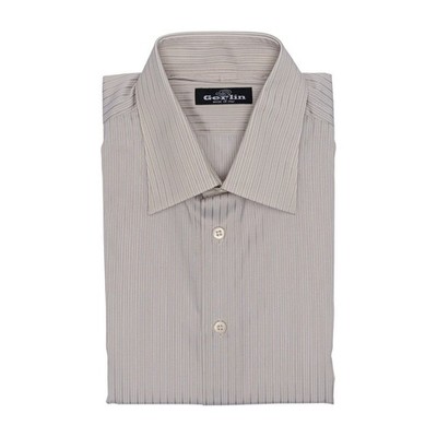 690$ LUXURY GERLIN Shirt Beige ALUMO Jacquard Cotton  3AD ZILLI
