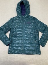 Vineyard Vines Packable Puffer Jacket Boys Large Shep Ian Green Hooded