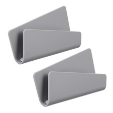 2 Pcs Wall Charging Bracket Wall-mounted Mobile Phone Holder with Holders