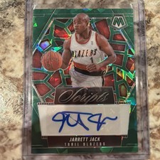 2024-25 Panini Mosaic - Scripts Jarrett Jack, Jarrett Jack  Green Ice Prizm