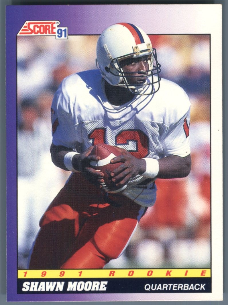 1991 Score #577 Shawn Moore