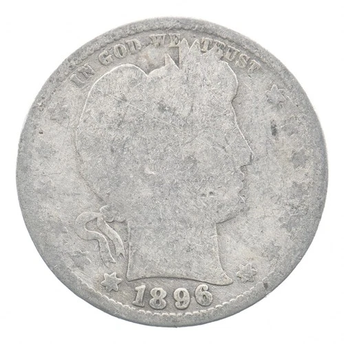 1896 Barber Quarter Estate Coin Collection *318