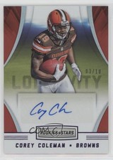 2016 Panini Rookies & Stars Purple 3/10 Corey Coleman #RLS-CCM Auto n0c