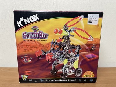 K'NEX 1999 Robot World Skizzo Bot 11135 Builds 3 Robots NEW FACTORY SEALED