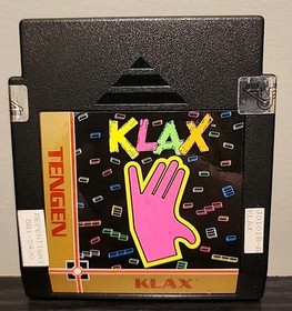 Klax Nintendo Entertainment System NES 1990 Tengen CIB Tested Working Complete