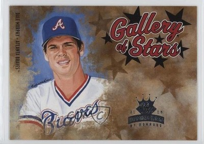 2005 Donruss Diamond Kings Gallery of Stars Dale Murphy #GS-6 sh7