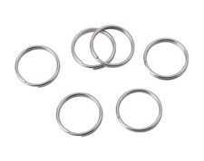 1/2 Inch Split Key Rings,Stainless Steel Dog Tag Mini Rings,Small Key Chain R...