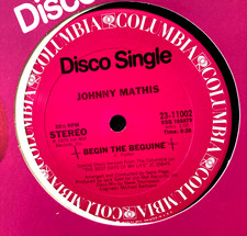 JOHNNY MATHIS "BEGIN THE BEGUINE"/"GONE GONE GONE" US 12" * 1ST PRESSING * VG+ *