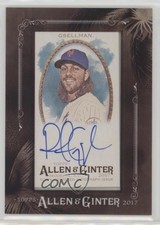 2017 Topps Allen & Ginter Auto Minis Framed Robert Gsellman #MA-RGS Auto 1v3