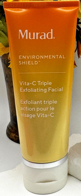 Murad-Environmental Shield Vita-C Triple Exfoliating Facial 2.7 Oz new/  Sealed