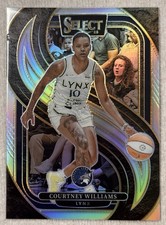 2025 WNBA Select Silver Prizm Premier Level 125 Courtney Williams Minnesota Lynx