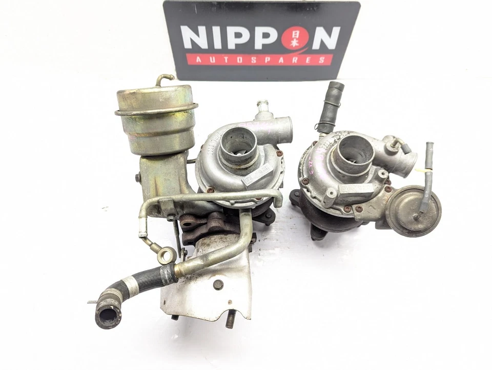 Subaru Legacy 1993-1999 Turbolader Paar Vf20/Vf21 85764 14411AA122/14411AA011 - Bild 2 von 4