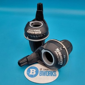 SRAM MRX Comp Twist Shifter Set 3 X 7 Speed Gripshift    d13