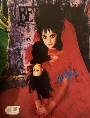 Winona Ryder signiertes Beetlejuice 10x8 Foto SWAU COA