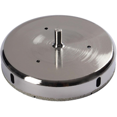 6-5/16 Inch Diamond Hole Saw | 3/8'' Shank, 1-1/8'' Depth | for Toilet Flanges, Re