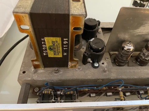 SOUND CITY 50 PLUS Vintage Valve Amplifier 1970, Excellent Condition. - Picture 19 of 24