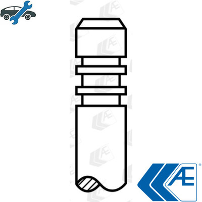 4x OUTLET VALVE V95050 FOR VOLVO B5244S/5244T/5244T3/5244SG2/5244SG 2.4L 5cyl