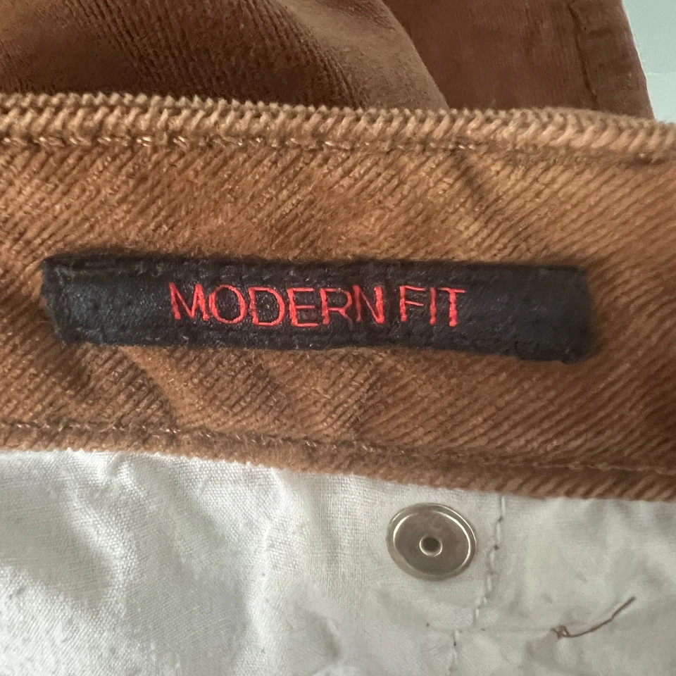 Apt. 9 Pantalones de pana para mujer 4 calce moderno tiro alto elástico Western Rodeo Barn Foto 3 de 4