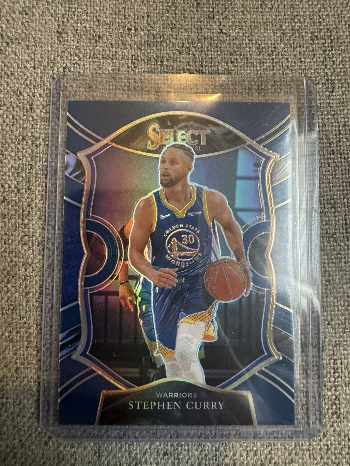 2020-21 Panini Select Concourse Stephen Curry #57 Prizm Refractor