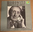 S 45818 Vladimir Horowitz The Last Recording Chopin Haydn Liszt Wagner SEALED