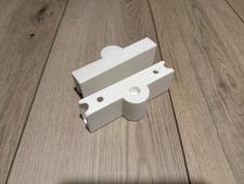 Conversion Folding to Fixed Straight Wooden Baby Playpen / Gate Connector Pair 