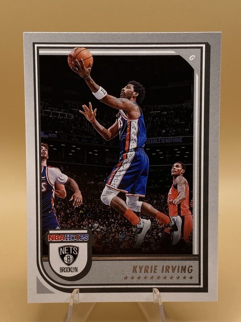 2022 Panini NBA Hoops Kyrie Irving #9 Brooklyn Nets Trading Card FREE SHIPPING