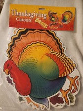 Vintage Sealed Thanksgiving Paper Die Cuts 4 