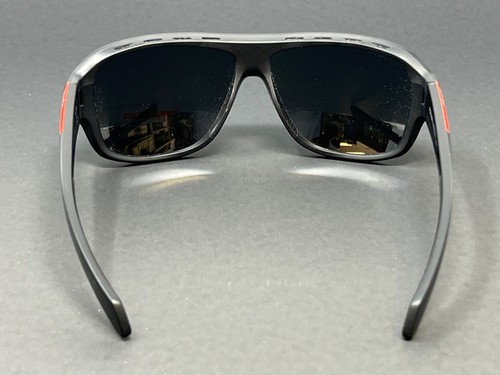 Prada Rossa SPS02I-1BO1A1 Matte Black 60mm Square Men's Sunglasses Italy - Picture 4 of 9