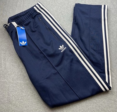 adidas Originals Beckenbauer Classic Track Pants Navy Blue Men's New IP0421